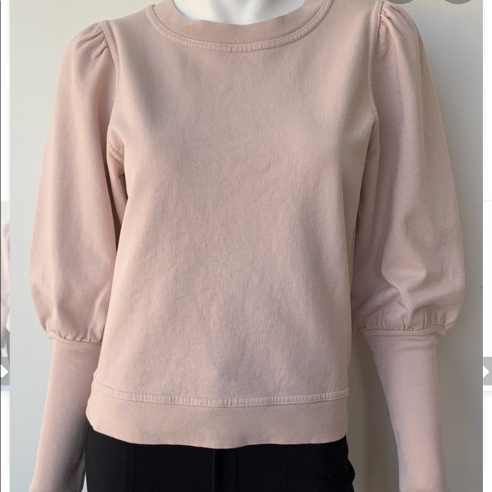 Apiece Apart Olimpio Pink Sweatshirt